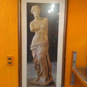 Cuadro-poster de venus del Milo.