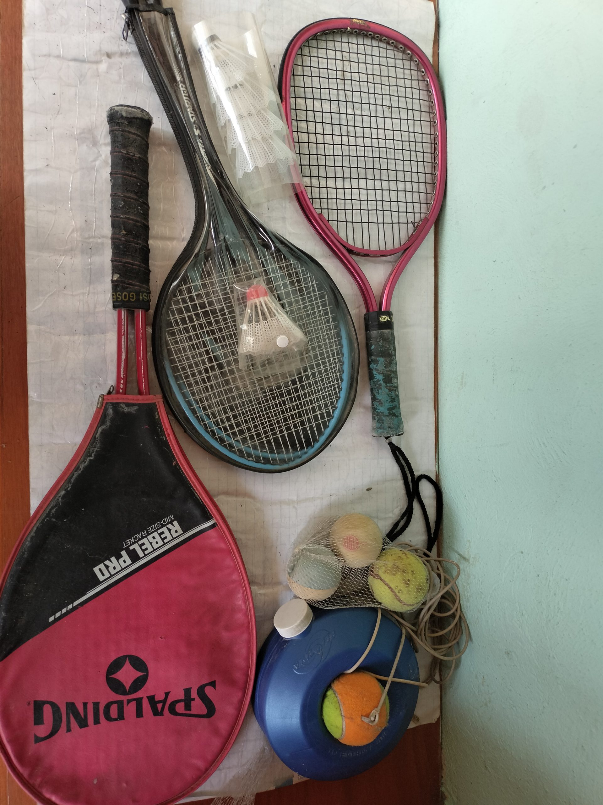 Set de Raquetas y entrenador de tennis - Image 2