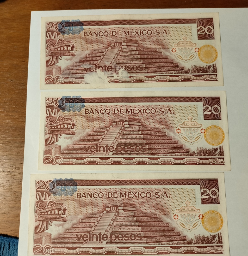 Billetes Mexicanos impreso por Banco de Mexico - Image 3