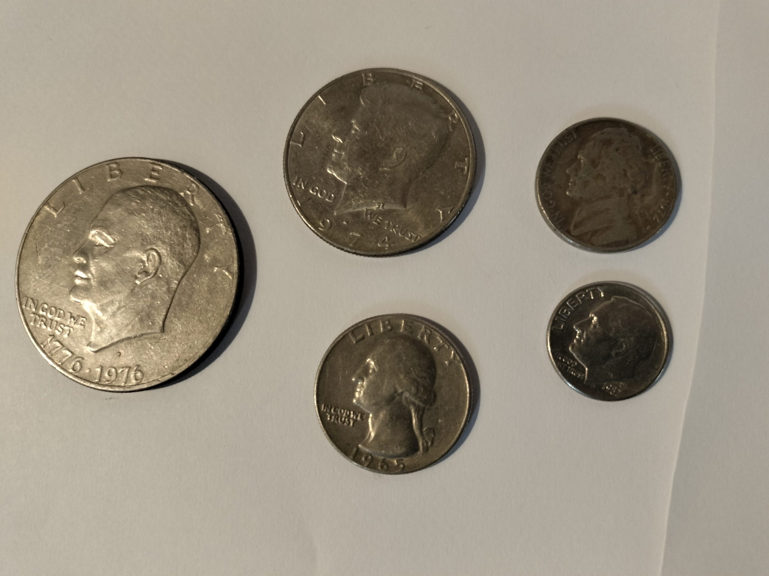SET-Minicoleccion de monedas-USA varios años del siglo pasado.